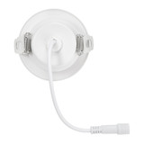 2 in. 5 CCT Adjustable LED Slim Gimbal Downlight, 400 Lumens, Color Selectable 2700K-5000K, 30° Directional Tilt