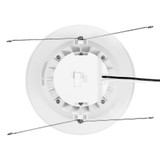 5 in. & 6 in. Retrofit Round Recessed Anti-Glare LED Downlight, White Trim, 1300 Lumens, 5 CCT 2700K-5000K