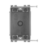 1 Gang 18 cu. in. PVC New Construction Electrical Switch and Outlet Junction Box, ETL Listed, Gray (10 Pack)