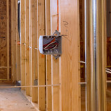 2 Gang 32.5 cu. in. PVC New Construction Electrical Switch and Outlet Junction Box, ETL Listed, Gray (10 Pack)