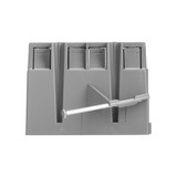 2 Gang 32.5 cu. in. PVC New Construction Electrical Switch and Outlet Junction Box, ETL Listed, Gray (10 Pack)