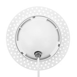 4 in. 5 CCT  Adjustable Slim Trimless Recessed LED Floating Gimbal Downlight, 750 Lumens, Color Selectable 2700K-5000K