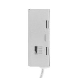 4 in. 5 CCT  Adjustable Slim Trimless Recessed LED Floating Gimbal Downlight, 750 Lumens, Color Selectable 2700K-5000K