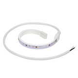 12 in. LED Under Cabinet Strip Light, Hardwired, 460 Lumens, 3000K Warm White, White, 120V Cove Light