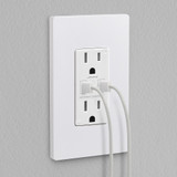 15A USB Wall Outlet, 65W Power Delivery GaN QC 3.0 Type-C Vertical Charging Ports, Wall Plate Included