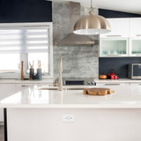 15A USB Wall Outlet, 65W Power Delivery GaN QC 3.0 Type-C Vertical Charging Ports, Wall Plate Included