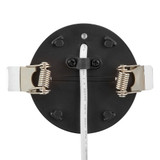 3 in. Adjustable LED Cylinder Downlight, Ceiling Spot Light, 900 Lumens, Canless 5 CCT Color Selectable 2700K-5000K, Black