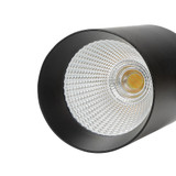 3 in. LED Cylinder Downlight, Ceiling Spot Light, 900 Lumens, Canless 5 CCT Color Selectable 2700K-5000K, Black