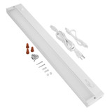 24 in. LED Under Cabinet Light, Dimmable, Linkable, Hardwired or Plug & Play, 1025 Lumens, 5 CCT 2700K - 5000K, White, On/Off Switch