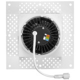 4 in. Low Kelvin Trimless Slim Square Recessed Anti-Glare LED Downlight, White, Canless IC Rated, 1000 Lumens, 5 CCT 2200K - 3500K
