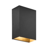 LED Rectangular Outdoor Wall Wash, Up and Down Modern Sconce Porch Light, 12 Watts, 500 Lumens, 5 CCT 2700K-5000K - 6 in. Height