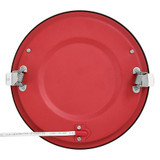 6 in. 2 Hour Fire Rated Slim Recessed LED Downlight, Black Trim, Canless IC Rated, 1000 Lumens, 5 CCT Color Selectable 2700K-5000K