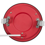 4 in. 2 Hour Fire Rated Slim Recessed LED Downlight, Black Trim, Canless IC Rated, 800 Lumens, 5 CCT Color Selectable 2700K-5000K