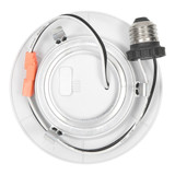 4 in. Retrofit Recessed LED Motion Sensor Downlight, 1000 Lumens, 5 CCT Color Selectable 2700K-5000K