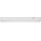 24 in. LED Under Cabinet Light, Hardwired, 1100 Lumens, 5 CCT 2700K - 5000K, White, On/Off Switch
