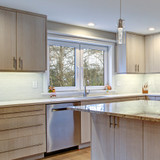 24 in. LED Under Cabinet Light, Hardwired, 1100 Lumens, 5 CCT 2700K - 5000K, White, On/Off Switch