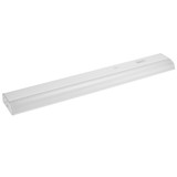 24 in. LED Under Cabinet Light, Hardwired, 1100 Lumens, 5 CCT 2700K - 5000K, White, On/Off Switch
