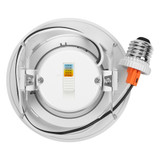 4 in. Adjustable Recessed LED Gimbal Downlight, Plastic Trim, 950 Lumens, 5 CCT Color Selectable 2700K-5000K