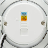 4 in. Adjustable Recessed LED Gimbal Downlight, Plastic Trim, 950 Lumens, 5 CCT Color Selectable 2700K-5000K