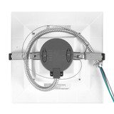 8 in. Recessed Commercial LED Square Downlight, Selectable Color Temperature / Wattage, up to 2550 Lumens