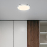  7 in. LED Flush Mount Ceiling Light, 5 CCT 2700K-5000K, 900 Lumens, Dimmable, Retrofit or J-box Install