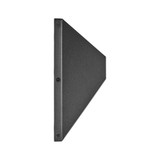 LED Outdoor Wall Wash, Black Sconce, Modern Porch Light, 650 Lumens, 5 CCT 2700K-5000K - 8 in. Height