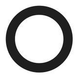 6 in. Goof Rings for Recessed Lights, Can or Canless Downlight Trim Ring, Black (12-Pack)