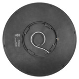 16 in. Black LED Flush Mount Ceiling Light, 5 CCT 2700K-5000K, 3500 Lumens, Dimmable