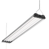 4 ft. LED Shop Light Fixture, 10,000 Lumens, Linkable, Frosted Lens, 5000K Daylight