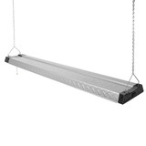 4 ft. LED Shop Light Fixture, 10,000 Lumens, Linkable, Frosted Lens, 5000K Daylight