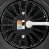 4 in. 3 Head LED Slim Square Recessed Anti-Glare Gimbal Downlight, Black, Canless IC Rated, 3000 Lumens, 5 CCT 2700K-5000K