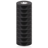 Electrical Tape, 3/4 in. x 66 ft. Flame Retardant, Black (10 Pack)
