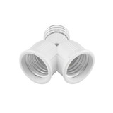 Light Bulb Socket Adapter, 2-Way Splitter For LED, CFL & Standard Light Bulbs (3 Pack)