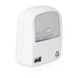 LED USB Night Light With Dusk To Dawn Sensor, 2A USB (2 Pack)