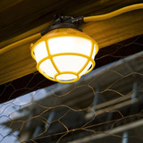 Heavy Duty LED Construction String Light, 7500 Lumens, 5000K Daylight, 60 Watts, 50 Ft, Linkable