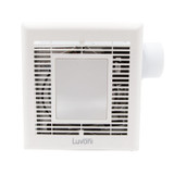 70 CFM Bathroom Exhaust Fan, 2 Sones Quiet Operation, Built-in LED Light, Ceiling Mounted
