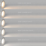 4 in. Retrofit Recessed LED Downlight, 900 Lumens, 5 CCT Color Selectable 2700K-5000K (12 Pack)