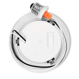 4 in. Retrofit Recessed LED Downlight, 900 Lumens, 5 CCT Color Selectable 2700K-5000K (12 Pack)