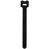 6 Inch Reusable Cable Ties, Multipurpose Fastening Cinch strap 200 Pack, Black