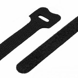 6 Inch Reusable Cable Ties, Multipurpose Fastening Cinch strap 200 Pack, Black