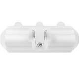 3-Outlet Swivel Grounded 180 Degree Wall Plug Adapter, ETL Listed (4-Pack)