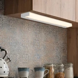 12 in. LED Under Cabinet Light, Hardwired, 300 Lumens, 5 CCT 2700K - 5000K, White, On/Off Switch