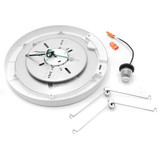 9 in. LED Flush Mount Ceiling Light, 5 CCT 2700K-5000K, 1500 Lumens, Dimmable