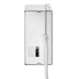 8 in. Slim Round Recessed LED Downlight, Canless IC Rated, 1600 Lumens, 5 CCT Color Selectable 2700K-5000K