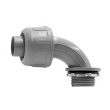 3/4 in. NPT Liquid Tight Connectors, 90 Degree Non Metallic Electrical Conduit Fittings (10 Pack)
