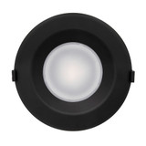 8 in. Recessed Commercial LED Downlight, Black Trim, Selectable Color Temperature / Wattage, up to 2200 Lumens
