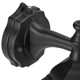 LED Outdoor Wall Light, Black w/ Clear Glass, Dusk to Dawn Sensor, 830 Lumens, 3 CCT 3000K-5000K - 11.5 in. Height