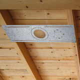 4 in. & 6 in. Slim Downlight Rough-In Plate, New Construction Light Mounting Metal Plate w/ Notches (10 Pack)