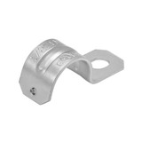 1/2 in. Electrical Metallic Tube (EMT) Push-On 1-Hole Pipe Straps for Conduit Installation (100 Pack)