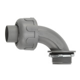 1 in. NPT Liquid Tight Connectors, 90 Degree Non Metallic Electrical Conduit Fittings (10 Pack)